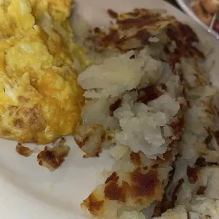 2 Eggs Any Style and Crisp Potato Skins