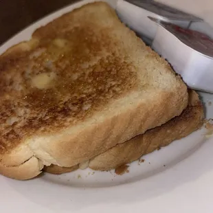 Toast with Butter and Jelly