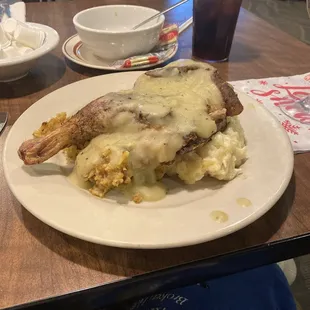 Half a chicken