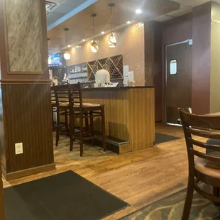 Bar area