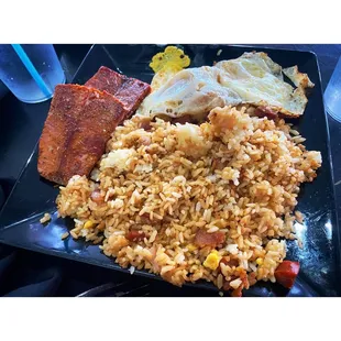 Hawaiian Breakfast with fried rice