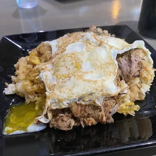 Kalua Pork and Eggs Breakfast