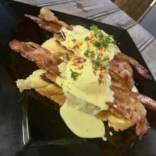Bacon Eggs Benedict Brunch