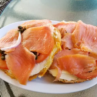Smoked Salmon Bagel