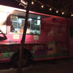 Granny&apos;s at night.   It&apos;s a food truck y&apos;all.