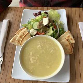 Vegetarian Souvlaki Pita