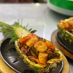 Pineapple fajita is amazing.