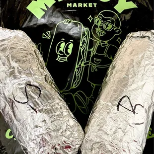 Chopped Cheese &amp; Bayanihan wrapped