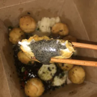 T17 Stir-Fried Tangyuan with Dried Mustard