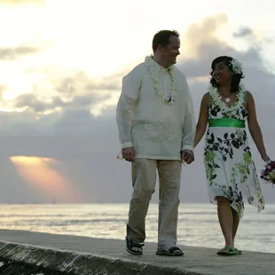 10 year vow renewal on Waikiki Beach, August 24, 2012