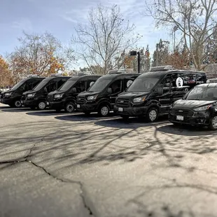 Our refrigerated van fleet that delivers your meals!