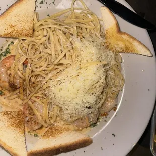 Blackened Shrimp Pasta