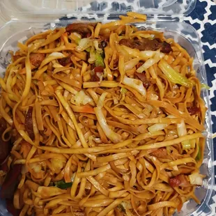 Chinese BBQ pork lo mein, $4.99.