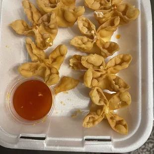 Crab Cheese Wontons