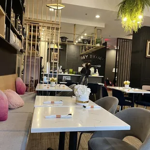 Nice restaurant but bad service from the server