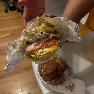 Grilled Chicken Buger