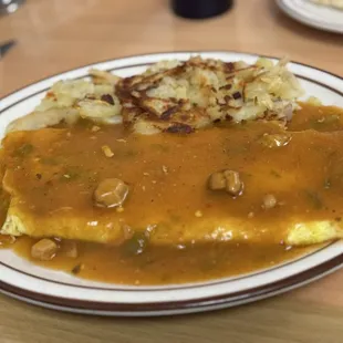 Mexican omelette