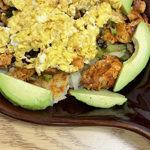 California skillet. Lots of food!