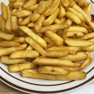 One order of fries!