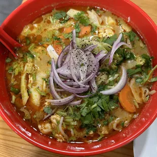 Coconut Curry Chicken Noodle