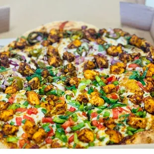 Butter Chicken Pizza