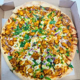 Tandoori Chicken Pizza