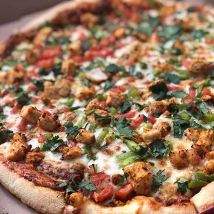 pizza, food