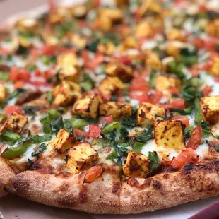 pizza, food