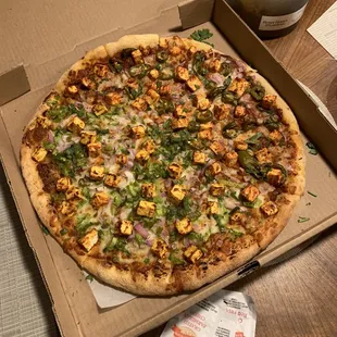Vijayawada Paneer Pizza