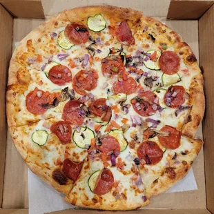 Creamy Garlic Pizza