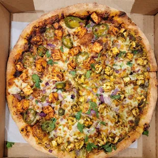Haryali Paneer Pizza