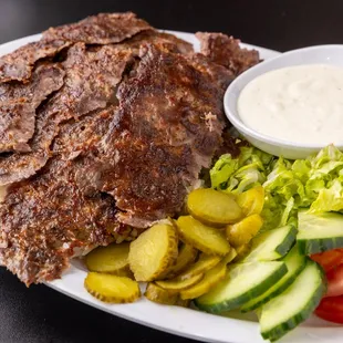 Beef Doner Kabab Plate