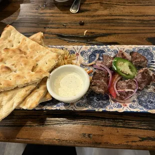 Lamb kebab