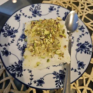 Pistachio "pudding"