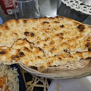 Garlic naan