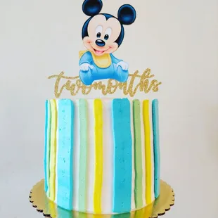 a mickey mouse cake