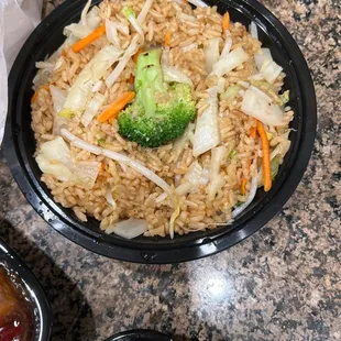 Vegetable fried rice