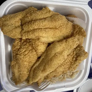 Snapper and rice. Delicious!