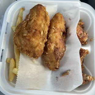 Cod fish and fries
