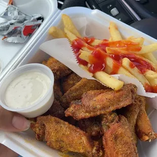 Lemon pepper wings