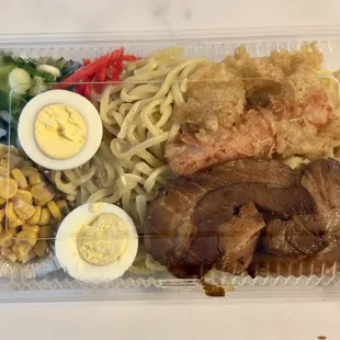 Tonkatsu Ramen ingredients