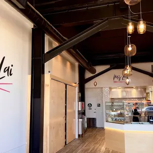 Interior of My Lai Kitchen on Sunset Blvd.