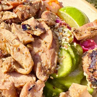 Build Your Own Bowl (chicken, rice, more)
