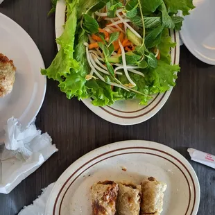 a plate of food on a table