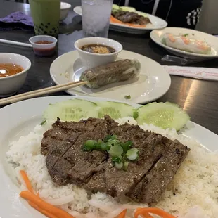 Beef Rice Plate