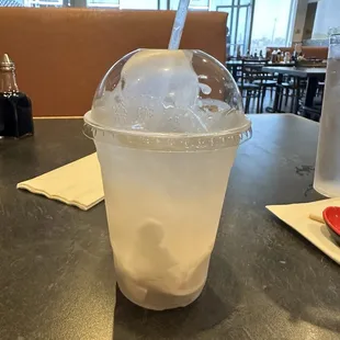 Young coconut drink