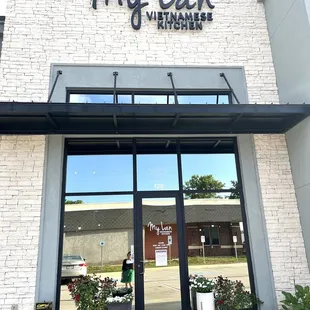 Front of the restaurant