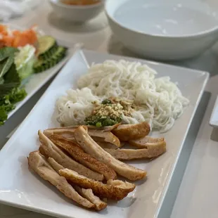 House Special Sugar Cane Shrimp Platter (build your own spring roll)
