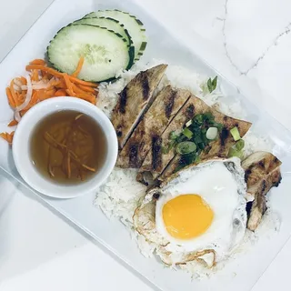 Grilled Chicken with Rice