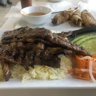 Korean BBQ Rice Plate